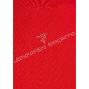 Sudadera Deportiva de Invierno Unisex para Hombre, Cuello Redondo, con Logotipo Personalizado Impreso, 100% Algodón, Felpa, Color Negro - Product Image 2