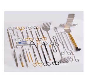 Ensemble complet d'instruments chirurgicaux médicaux professionnels, kit de chirurgie hospitalière, acier, certifié CE, norme ISO13485, par Dentavex - Product Image 3