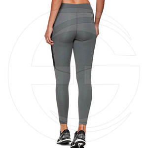 Leggings de yoga pour femmes, simples, solides, hautement élastiques, respirants, avec logo personnalisé, vêtements de sport, fournisseur OEM - Product Image 2