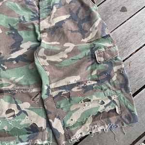 Custom Summer Baggy All Over Real Tree Digital Print Hunting Camouflage <b>Work</b> Pants Cavas Twill Camo <b>Cargo</b> Shorts for Men - Product Image 4