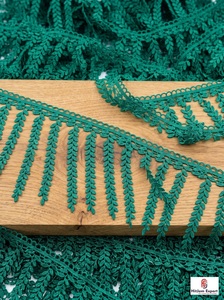 Proveedor de Tela de Encaje para Flecos de Pestañas, Fabricante de Adornos de Encaje para Vestidos de Novia, Textil de Moda Personalizado - Product Image 2