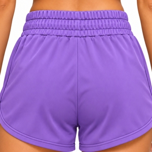 Shorts de sport décontractés pour femmes, vêtements de sport modernes, légers, coupe ample, avec poches, imprimé lettres Hawk Bawk - Product Image 5