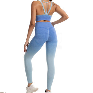 Conjunto de yoga cómodo para mujer, diseñado para inspirar confianza con patrones únicos y excelente transpirabilidad. - Product Image 2