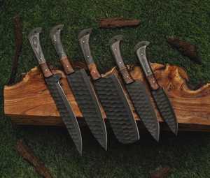 Latest Cooking <b>Knife</b> Set Durable Stainless Steel Blades High Quality <b>Kitchen</b> Tasks Chef <b>Knife</b> Set Available At Wholesale Rate - Product Image 1