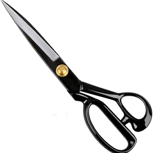 Ciseaux professionnels en acier inoxydable pour droitiers, manche long, lame tranchante avec 28 dents, pointe arrondie et affûtée pour la coiffure - Product Image 5
