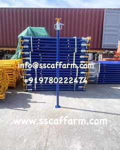 Andamios de construcción ajustables de diseño europeo, Gato pregalvanizado de acero con gatos Acrow Props - Product Image 3