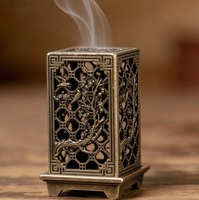 Meilleur ensemble de brûleurs d'encens arabes en or de luxe, décoration islamique pour la maison pour le Ramadan et l'Aïd
