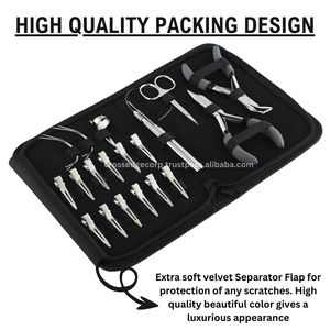 ชุดเครื่องมือต่อผมแบบมืออาชีพพร้อมห่วงและกรรไกรกำจัดขนและคีมหนีบ - Product Image 6