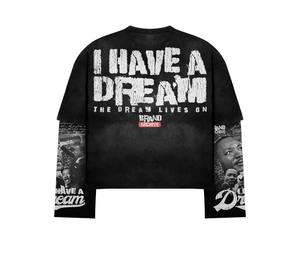 Sudadera de algodón de 300 g/m² para hombre, personalizada por el fabricante, de doble capa, con estampado serigrafiado, efecto desgastado, tejido gofrado y pedrería, talla grande. - Product Image 6