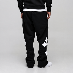 Pantalon de jogging personnalisé pour homme, imprimé sérigraphié, streetwear à manches longues, vêtements décontractés OEM, design personnalisé, bas de tenue - Product Image 2