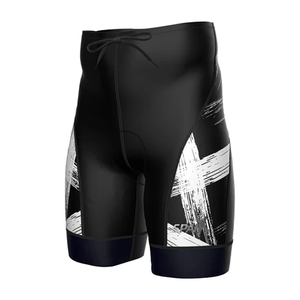 Custom Wholesale Men's Active Triathlon <b>Shorts</b> High Performance Compression Breathable Moisture Wicking Pattern Sportswear for - Product Image 3