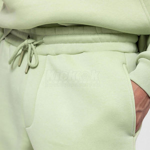 Ensemble de survêtement d'hiver pour homme de haute qualité, à capuche, uni, 100% coton, écologique, vêtements décontractés pour un style détendu et les activités - Product Image 5