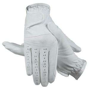 Gants d'équitation Hardihood International légers, ajustés, pour l'entraînement et la compétition, avec sangle réglable, en cuir sur mesure - Product Image 4