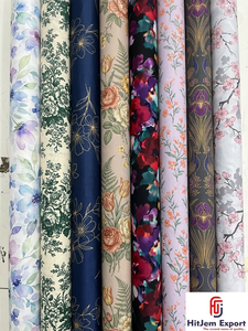 Elegant Polyester Digital Printed Fabric Custom Manufacturer with Personalized Printing for Apparel and Clothing - Product Image 1