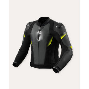 Veste de moto en cuir ROMEO INDUSTRY Racing Wear, imperméable, coupe-vent, toutes saisons, personnalisable pour les motards - Product Image 5
