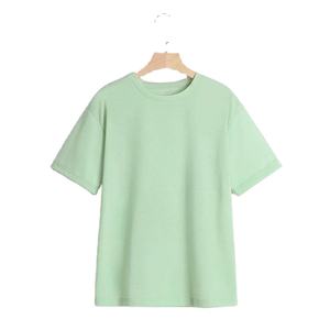 100% coton t-shirts confortable nuit t-shirt vente chaude couleur unie Type d'impression coupe régulière t-shirts décontractés tendance t-shirts dernier cri - Product Image 1