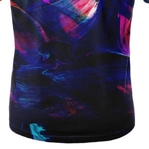 T-shirts en tricot à col rond pour hommes personnalisés Kivotech, légers, impression par sublimation intégrale, coupe ample élégante, respectueux de l'environnement - Product Image 5