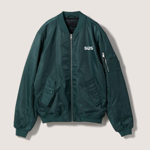 เสื้อแจ็คเก็ตลำลองผู้ชาย ดีไซน์ทรงบอมเบอร์ น้ำหนักเบา สวมใส่สบาย เหมาะสำหรับใช้ในชีวิตประจำวันและแฟชั่นตามฤดูกาล - Product Image 1