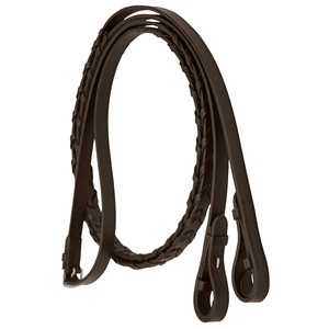 Riendas de Cuero Genuino Trenzadas para Caballo, Riendas de Brida Western, Equipo de Montar Duradero, Calidad Premium, Proveedor Mayorista OEM - Product Image 2