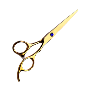 Ciseaux de barbier professionnels en acier inoxydable, ciseaux de coiffure pour salon, ciseaux de coiffure OEM, logo personnalisé, vente en gros - Product Image 1