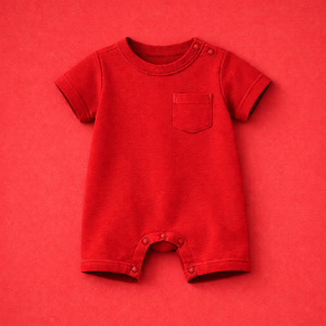 ชุดรอมเปอร์เด็กทารกผ้าฝ้ายออร์แกนิค แขนสั้น เนื้อผ้านุ่มพิเศษ ระบายอากาศได้ดี ป้องกันรอยยับ ชุดบอดี้สูทเด็กทารก ติดกระดุมแป๊ก สำหรับใส่ทุกวัน - Product Image 3