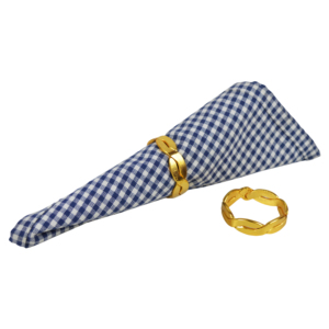 Luxury Hotel Napkin Ring Handmade Round Solid Metallic <b>Tissue</b> Rings for <b>Wedding</b> Hotel Dining Table Decor Napkin Holder - Product Image 2