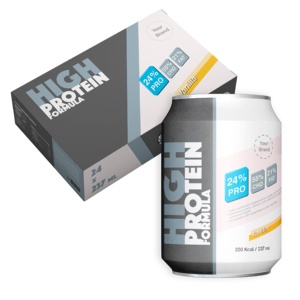 Preparación sin mezclas, nutrición específica, listo para beber, batido todo en uno, fórmula con alto contenido de proteínas de leche - Product Image 1