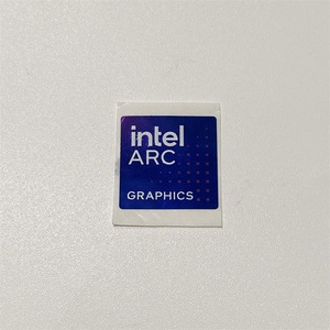 Intel ARC Grafik Etiketi Tek Taraflı CPU Etiket Çıkartmaları Dizüstü/Masaüstü Bilgisayar İnternet İşletim Sistemi Orijinal OEM - Product Image 2