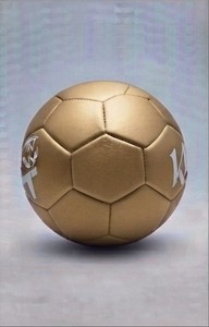 Balón de Fútbol Dorado con Logotipo K4, Material PU, Equipo de Entrenamiento de Artes Marciales - Product Image 4