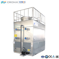 Condenseur évaporatif économique à haute efficacité, évaporateur de condensat d'ammoniac et de fréon pour les industries chimiques et pétrochimiques