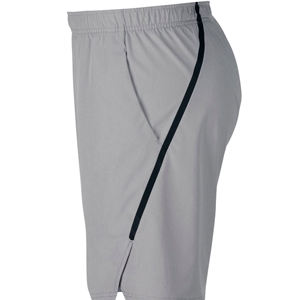 Nouveau short gris tendance 2026 pour homme, séchage rapide, avec bande latérale, taille élastique, vêtement de sport décontracté pour homme - Product Image 3