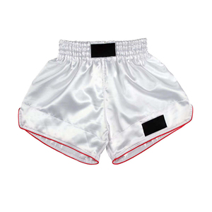 Shorts en satin taille haute pour homme, couleur unie, taille élastique, décontracté, avec patchs, marron doré - Product Image 2