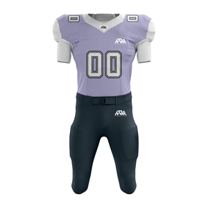 Wholesale Custom Sublimated American Football Uniform Premium Tackle Twill Stitched Jersey With Integrated <b>Padded</b> Pant - Product Image 3