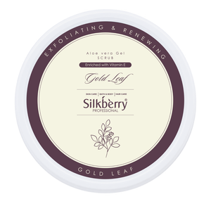 Gommage Visage Professionnel Silkberry à la Feuille d'Or et à l'Aloe Vera 500g – Exfoliant et Polissant pour la Peau, Idéal pour Salons et Spas - Product Image 3