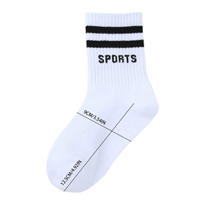 Chaussettes de sport montantes brodées personnalisées en gros pour l'été, avec logo de football, côtelées, à compression, séchage rapide, OEM - Product Image 2