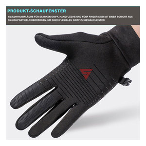 ถุงมือกีฬาคุณภาพสูงน้ำหนักเบาระบายอากาศได้ดีสำหรับผู้ชายผู้หญิง รองรับการใช้งานหน้าจอสัมผัสสำหรับการปั่นจักรยานออกกำลังกาย - Product Image 6