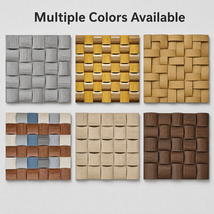 Pannello Acustico Quadrato <span class=keywords><strong>a</strong></span> Mosaico, Pannello Fonoassorbente per Decorazione di Uffici Moderni, Case e Studi - Product Image 2