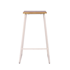 Taburetes y Mesa Auxiliar Vintage Plateados Brillantes Pulidos Hechos a Mano con Tapa de Madera para Decoración del Hogar - Product Image 6