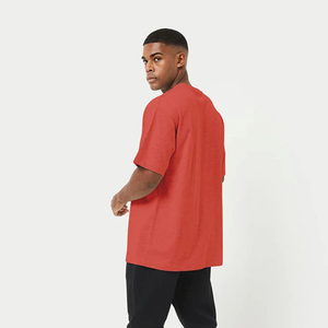 T-shirts pour hommes surdimensionnés, dernier style OEM, fabriqués avec les meilleurs matériaux, prix d'usine, tissu respirant et doux. - Product Image 4