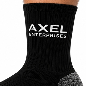 Calcetines deportivos unisex de canalé, de spandex/algodón, transpirables, antideslizantes, de punto, para jóvenes, ciclismo, correr, para hombres - Product Image 5