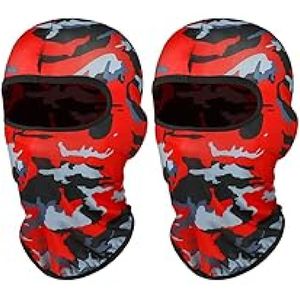 Masque facial balaclava unisexe sur mesure pour le ski d'hiver, les sports, le cyclisme professionnel, la randonnée, en tissu Spandex polyester respirant - Product Image 4
