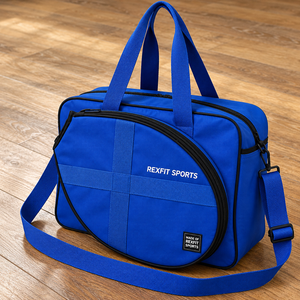 Bolsa de Raqueta de Squash Deportiva REXFIT, Diseño Personalizado con Cierre Curvo en la Parte Delantera y Correa de Hombro Ajustable - Product Image 1