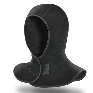 Masque de soudage de sécurité de haute qualité, fabriqué en usine, avec protection personnalisée du cou et des épaules, anti-coupure, résistant à la chaleur 300°C, respirateur - Product Image 4