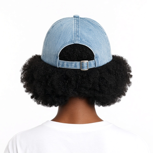 Gorra de Béisbol Bordada 1922 en Mezclilla Azul Claro, Acabado Lavado, Visera Curva, Hebilla Ajustable, Gorra Deportiva Casual para Mujer, para Actividades al Aire Libre - Product Image 6