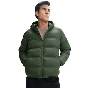 Chaqueta Acolchada de Invierno para Hombre al por Mayor con Capucha Desmontable, Diseño Aislado y Ligero, Estilo Casual y Cálido - Product Image 1