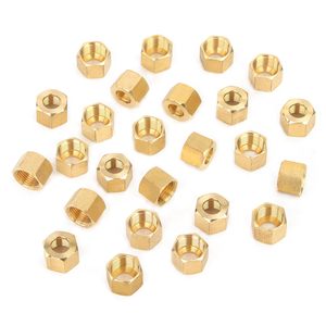 Conector de Tubería de Latón de Baja Presión, Tuercas Hexagonales Plateadas, Rosca Macho Redonda Forjada, Resistente a la Corrosión, OEM - Product Image 6
