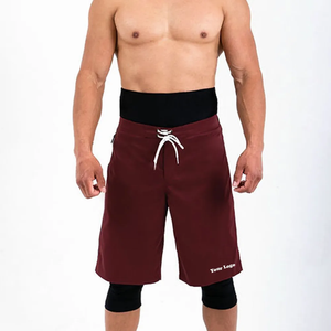 Nouveaux shorts de sport pour hommes au design modeste, avec taille élastique et cordon de serrage, shorts classiques d'été pour hommes - Product Image 4