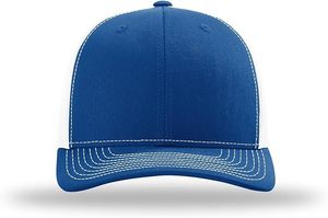 Gorra Trucker de Malla Azul y Blanca de Último Diseño, 6 Paneles, Ajustable, Unisex, Casual, para Primavera y Verano - Product Image 3