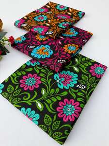 Tissu en coton 100 % imprimé wax africain personnalisé en gros pour vêtements traditionnels et marché de la mode en Éthiopie - Product Image 2