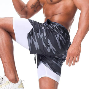 High Quality Custom Design Solid Men Running <b>Compression</b> Gym <b>Shorts</b>-High Street Oxford Fabric Private Label Eco-Friendly - Product Image 1